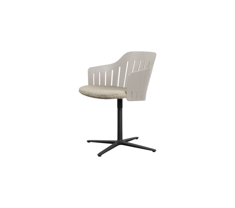 Choice chair with swivel base