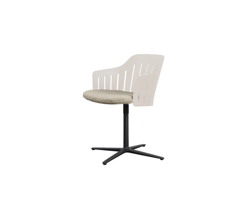 Choice chair with swivel base