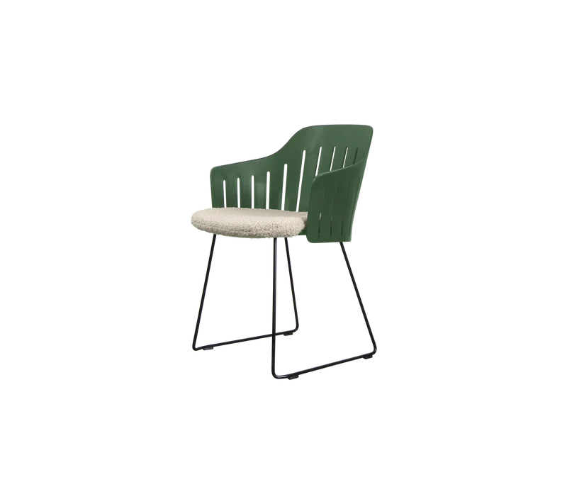 Choice chair with sled legs
