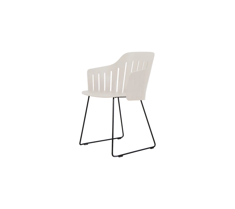 Choice chair with sled legs