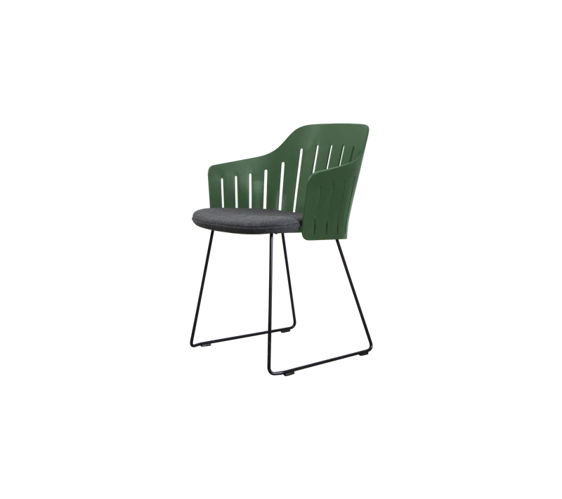 Choice chair with sled legs