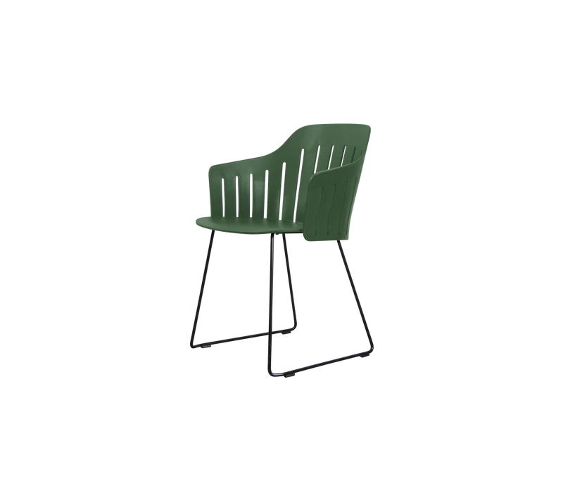 Choice chair with sled legs