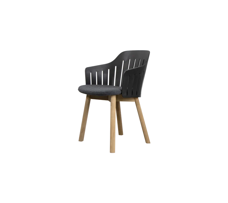Choice chair with teak legs