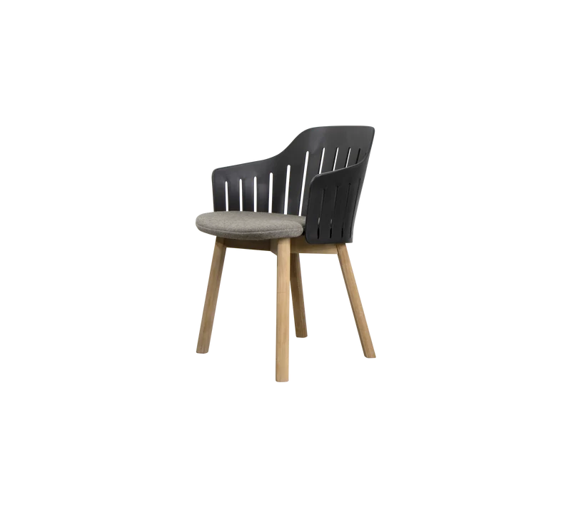 Choice chair with teak legs