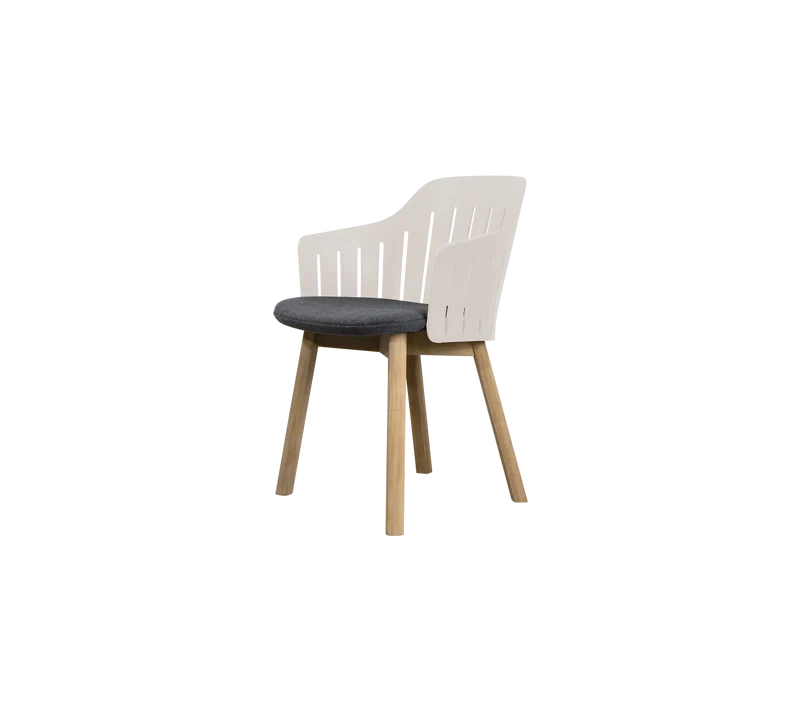 Choice chair with teak legs