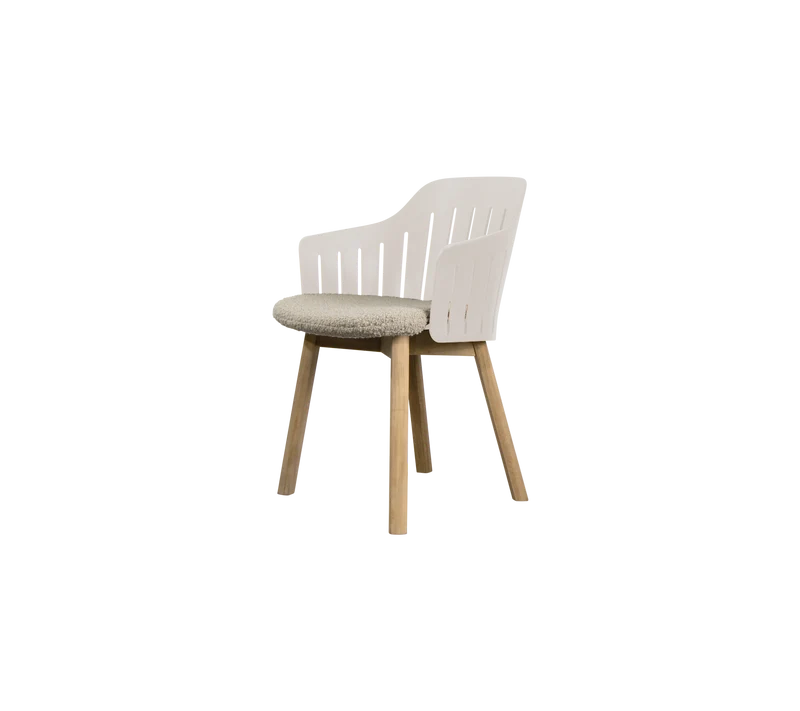 Choice chair with teak legs