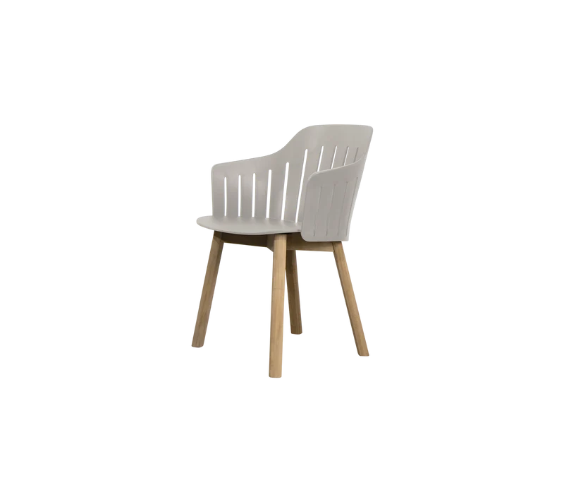 Choice chair with teak legs