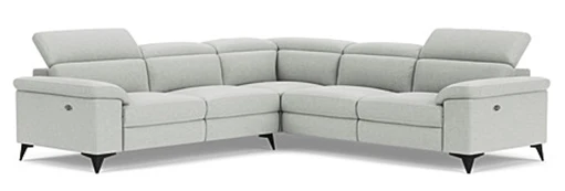 5.5 Seater Corner with End Electric Recliners