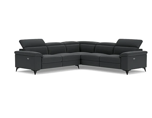 5.5 Seater Corner with End Electric Recliners