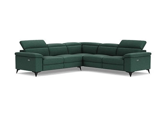 5.5 Seater Corner with End Electric Recliners