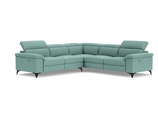 5.5 Seater Corner with End Electric Recliners