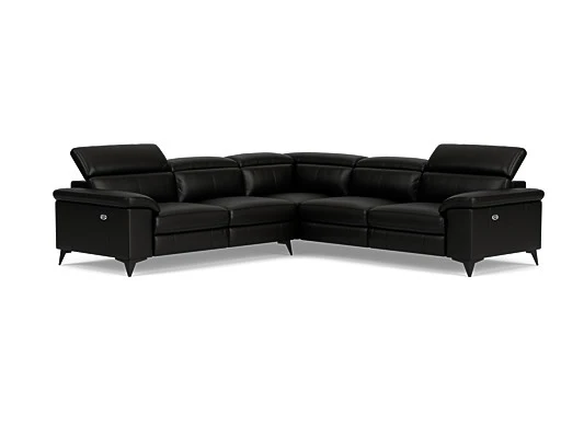 5.5 Seater Corner with End Electric Recliners