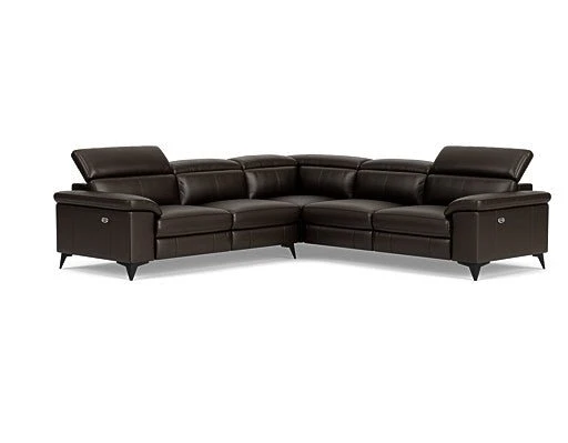 5.5 Seater Corner with End Electric Recliners