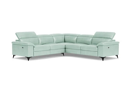 5.5 Seater Corner with End Electric Recliners