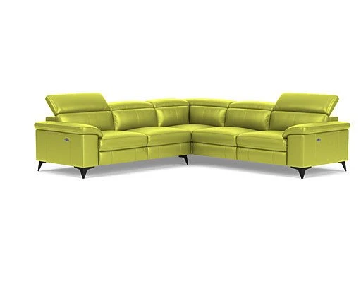 5.5 Seater Corner with End Electric Recliners