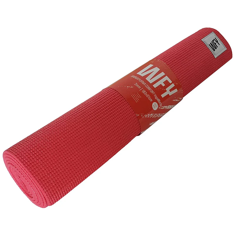 #DoYourYoga Fitnessmatte Yogamatte "Annapurna Comfort" - 183 x 61 - Pilates Workout Matte - Rot