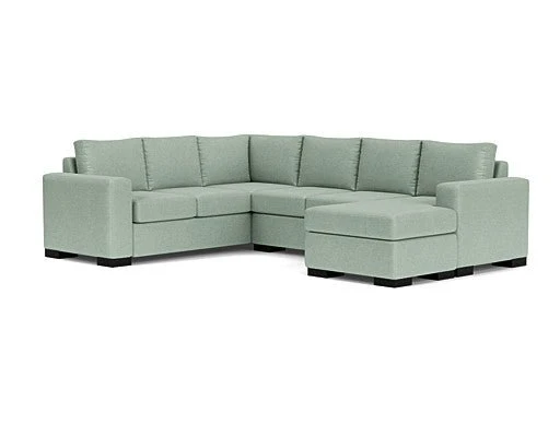 6 Seater Corner Modular with Reversible Chaise