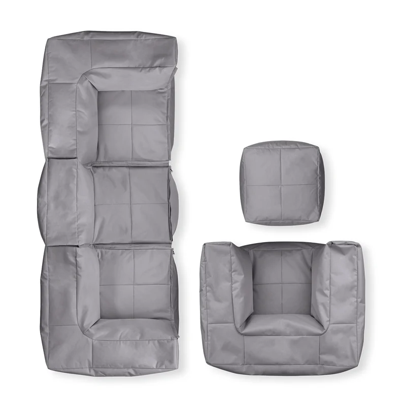 Modulares System - Basic Set (5-tlg.) - Grau