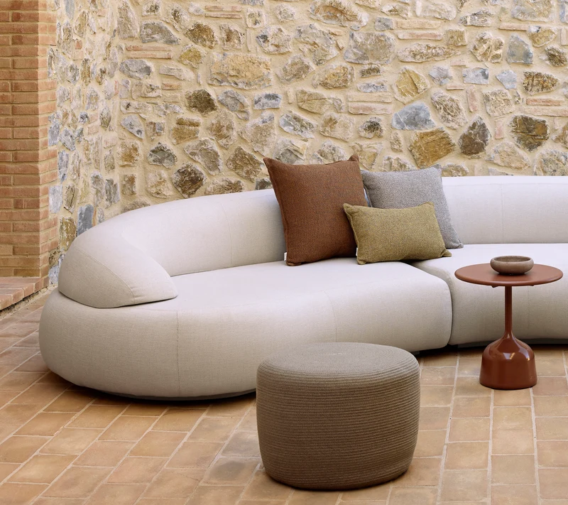 Mellow sofa module right w/long backrest