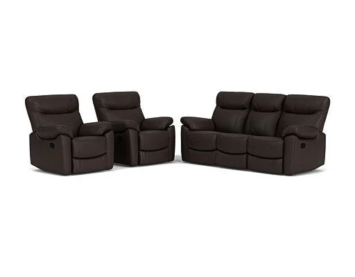 3 Seater with End Recliners + 2 Recliners Package