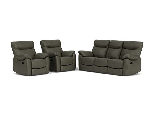 3 Seater with End Recliners + 2 Recliners Package