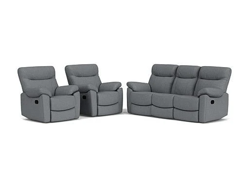 3 Seater with End Recliners + 2 Recliners Package