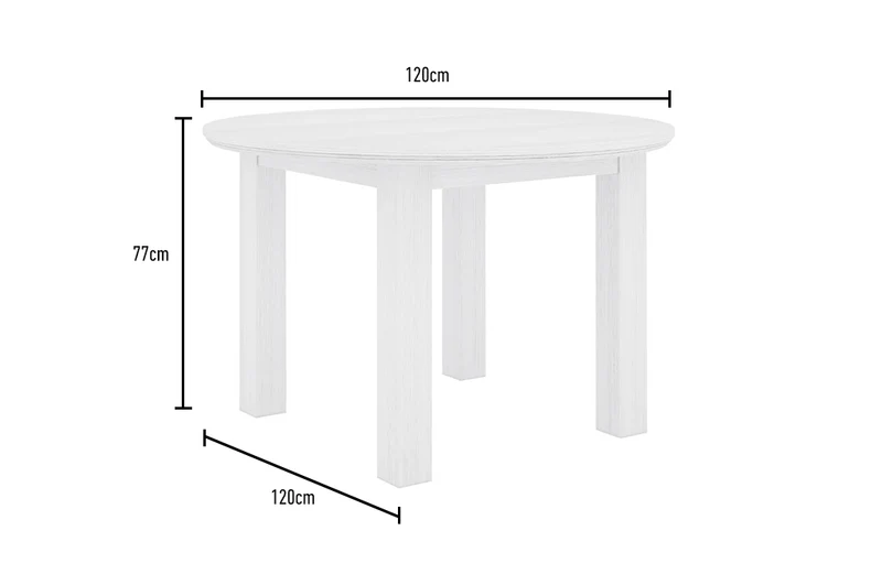 5 Piece Round Dining Set