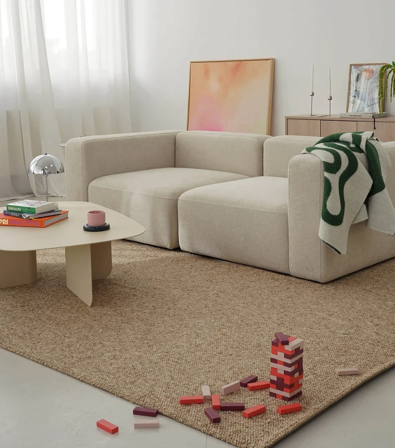 Waschbarer Indoor Teppich 'Loop'