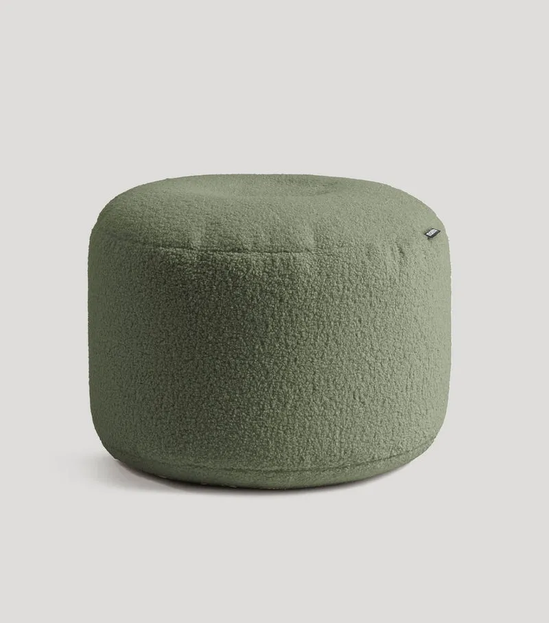 Bouclé Pouf 'Mochi'