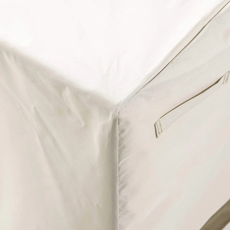 LUMALAND Abdeckung für gestapelte Patio Stühle - 85 x 65 x 80/119 cm - Beige
