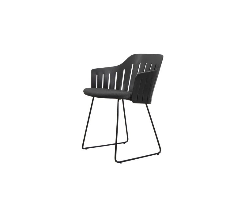 Choice chair with sled legs
