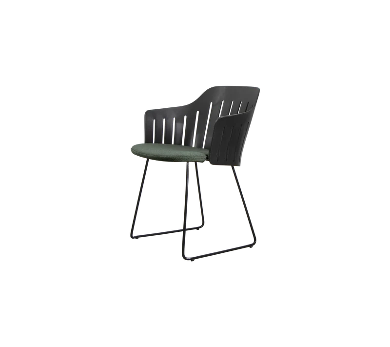 Choice chair with sled legs