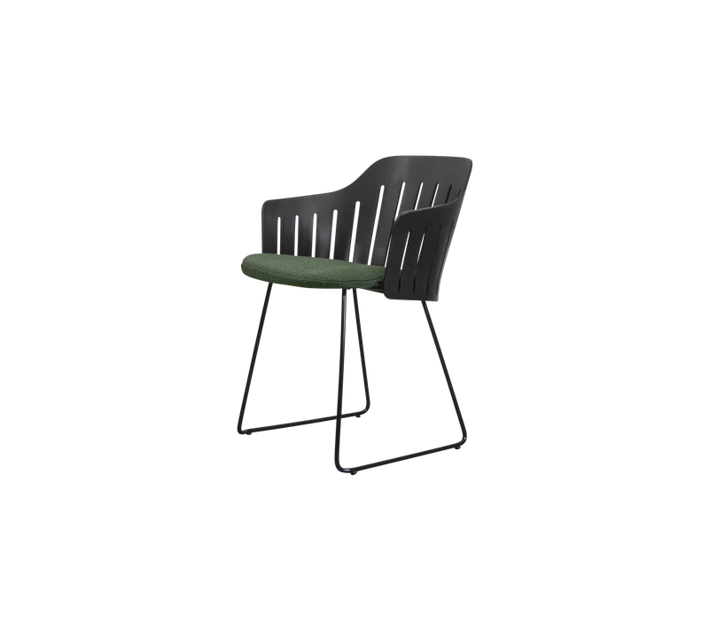 Choice chair with sled legs
