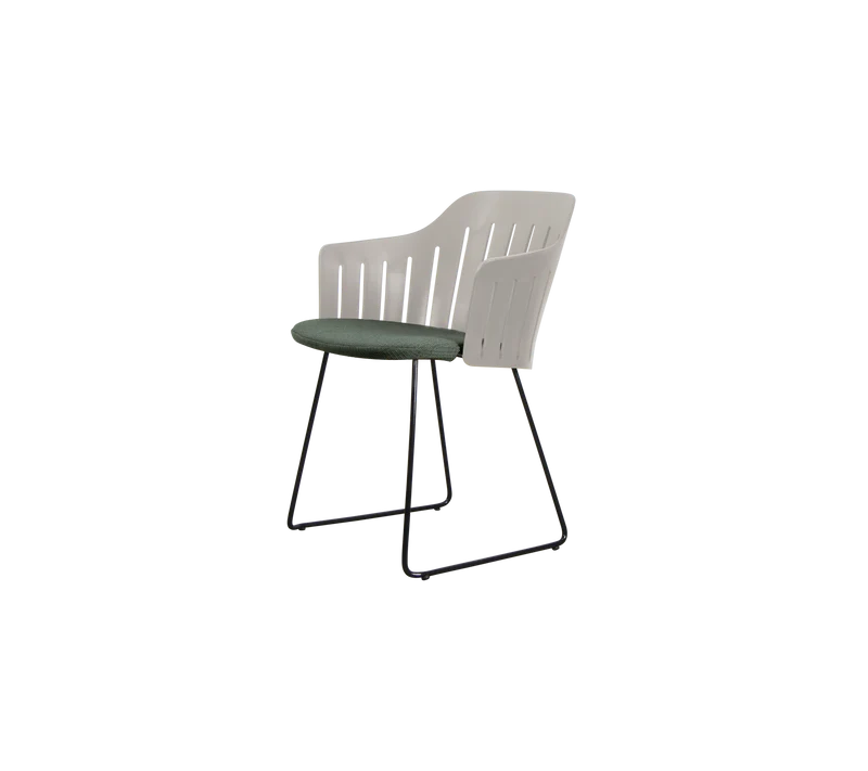 Choice chair with sled legs