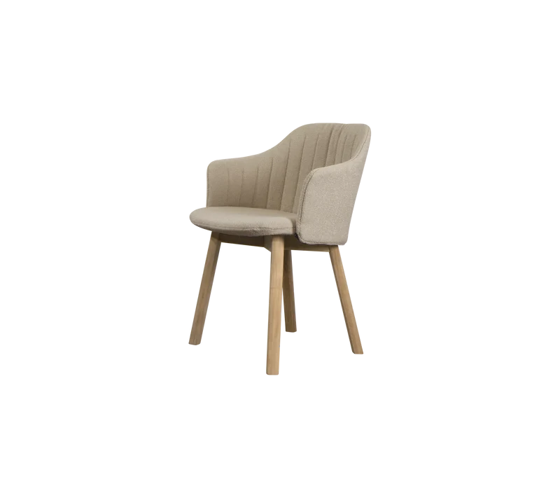 Choice chair with teak legs