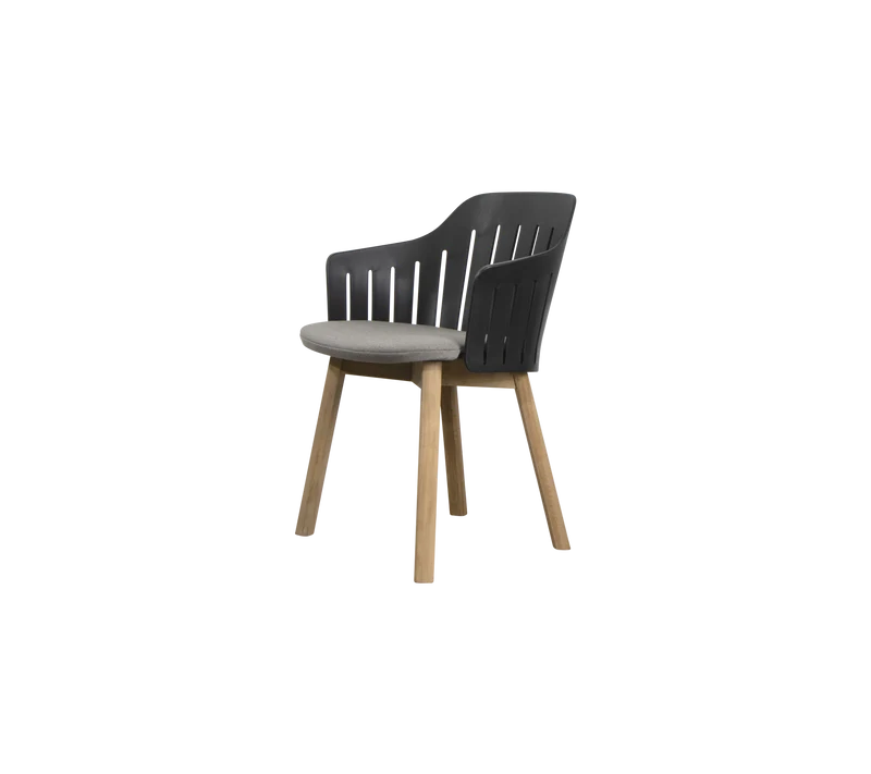 Choice chair with teak legs