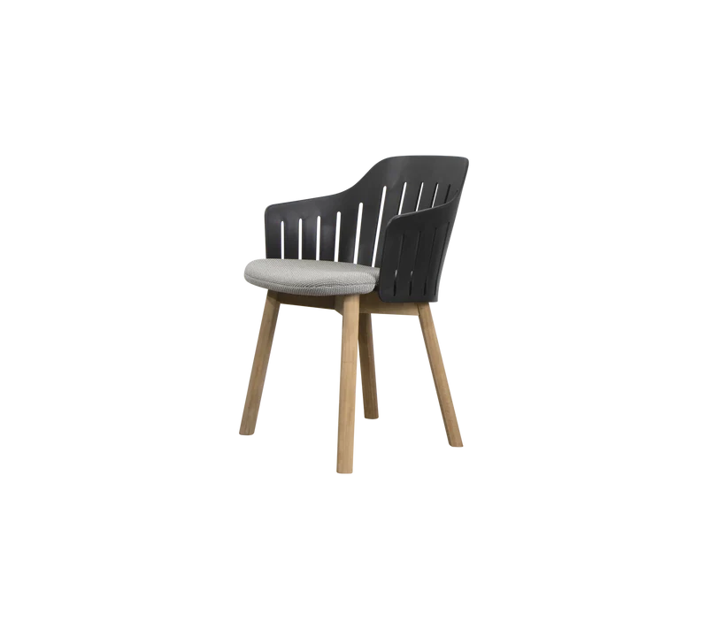 Choice chair with teak legs
