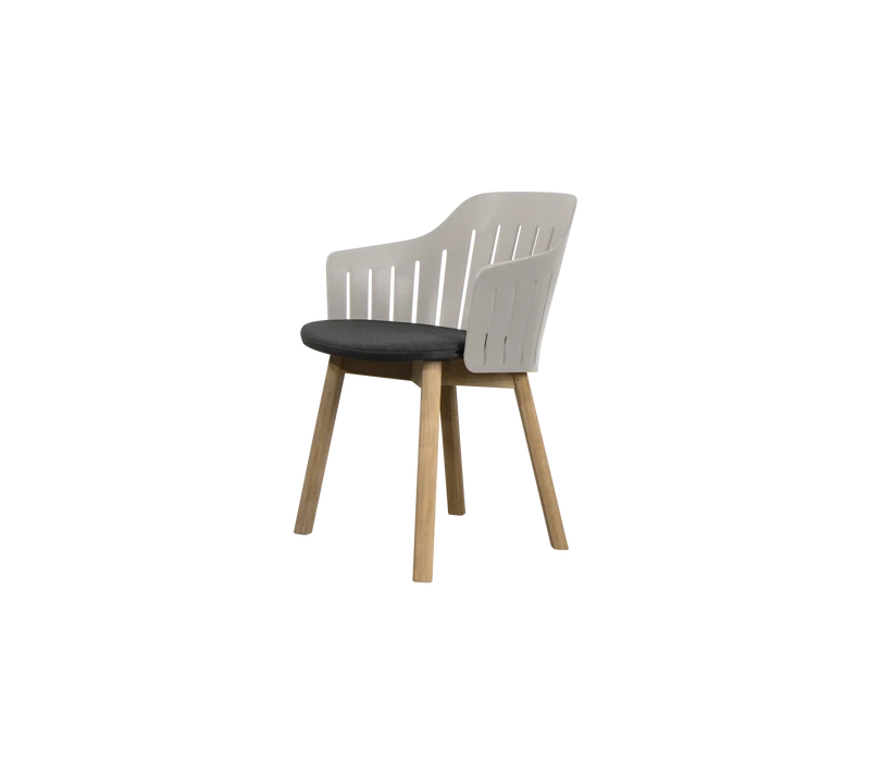 Choice chair with teak legs