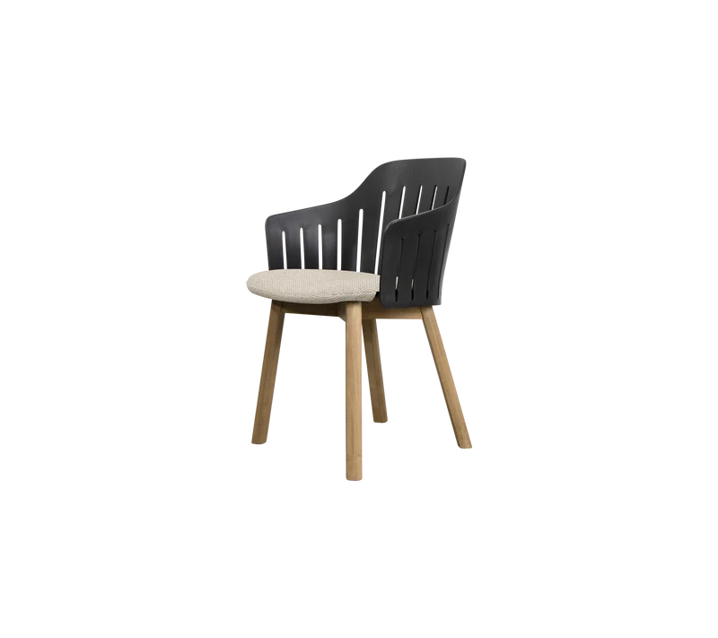 Choice chair with teak legs