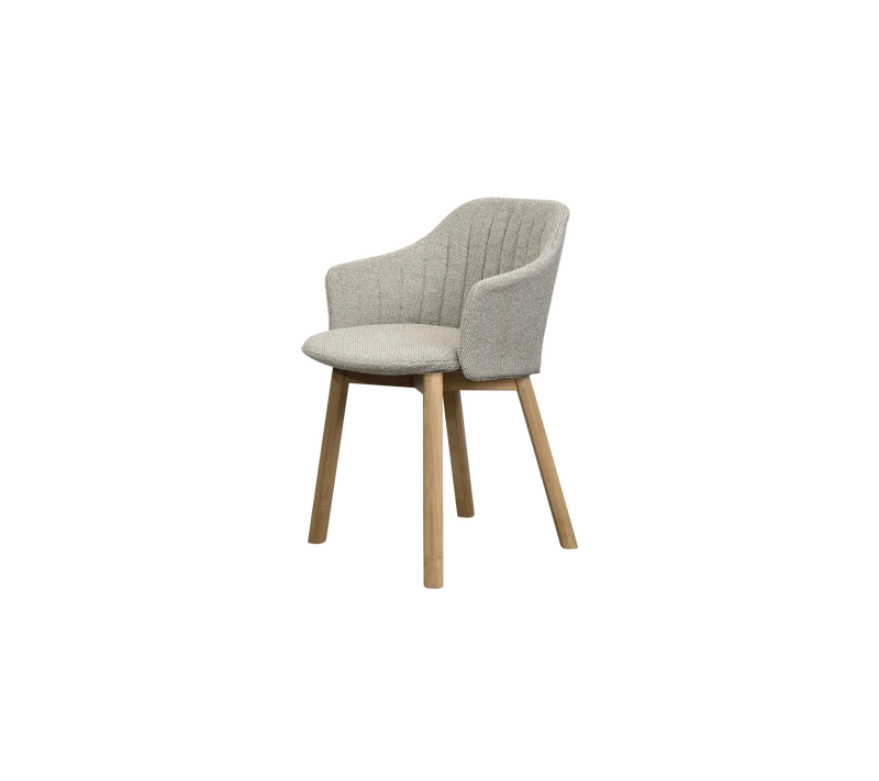 Choice chair with teak legs