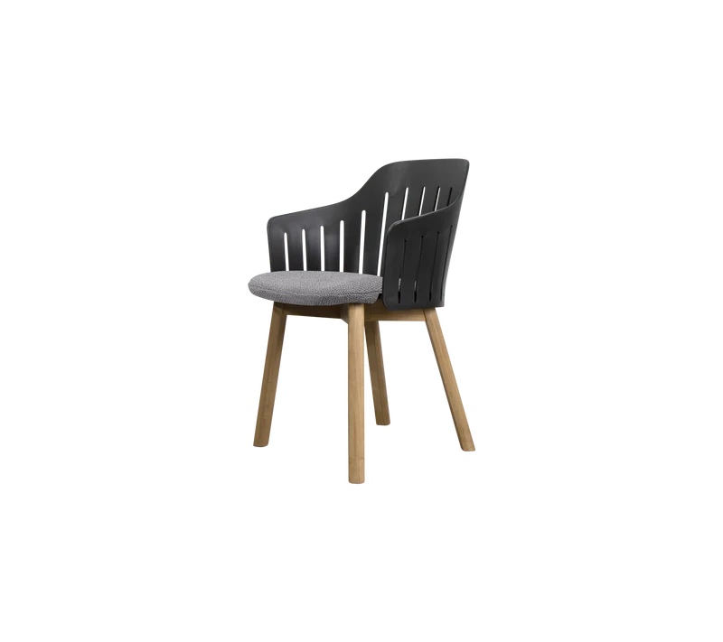 Choice chair with teak legs