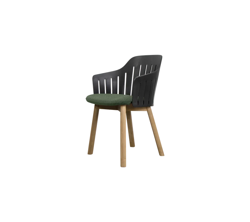 Choice chair with teak legs