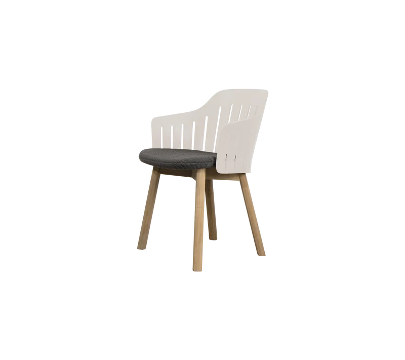 Choice chair with teak legs