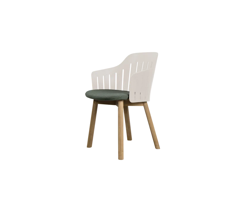 Choice chair with teak legs
