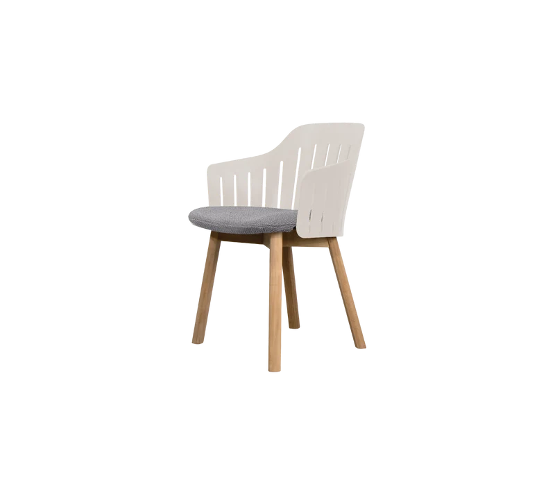 Choice chair with teak legs