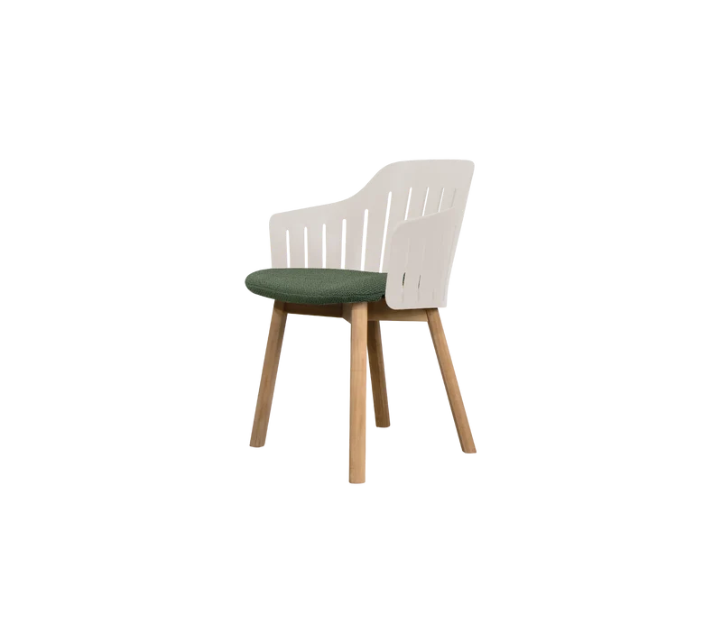 Choice chair with teak legs