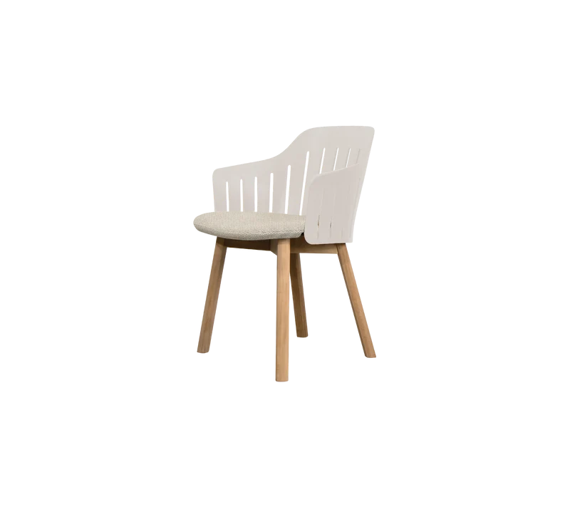 Choice chair with teak legs