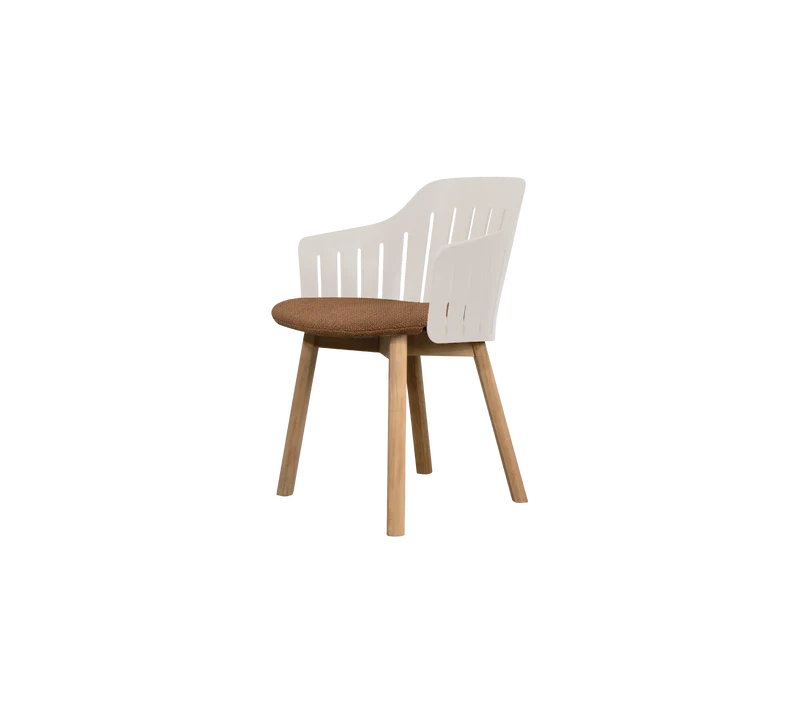 Choice chair with teak legs