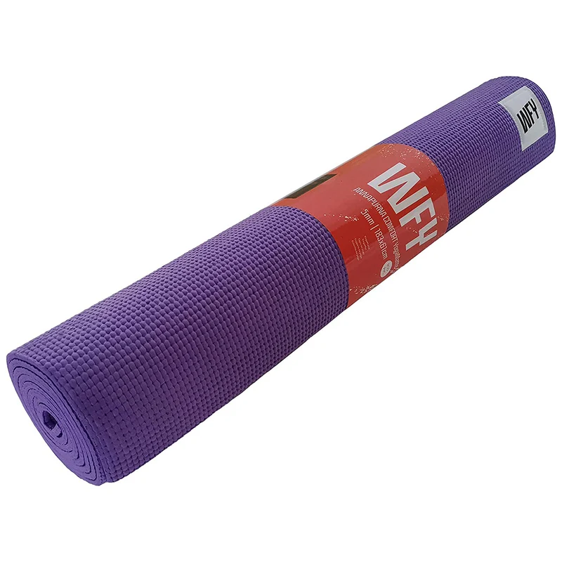 #DoYourYoga Fitnessmatte Yogamatte "Annapurna Comfort" - 183 x 61 - Pilates Workout Matte - Violett