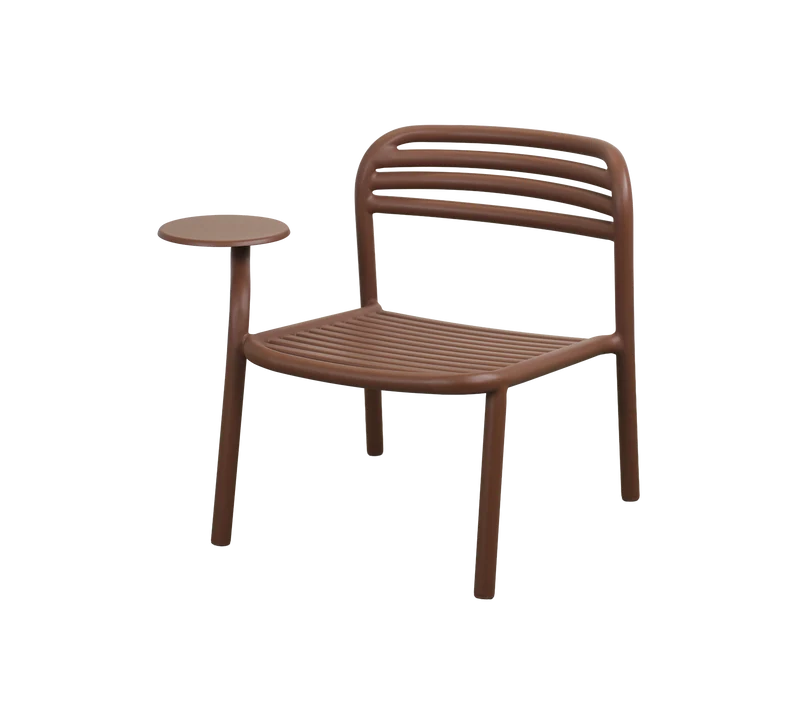 Bliss lounge chair w/sidetable right